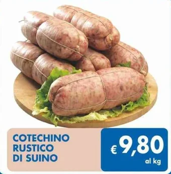 MD Discount COTECHINO RUSTICO DI SUINO offerta