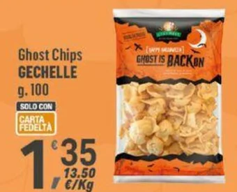 Supermercati Dok Ghost Chips GECHELLE g.100 offerta