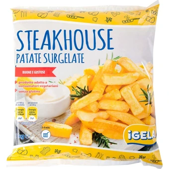 Qui Discount Patate steakhouse surgelate igela 1 kg offerta