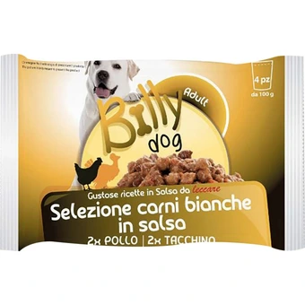 Bocconcini billy dog ricette carni bianche/rosse 100 gr x 4