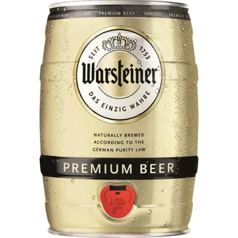 Qui Discount Birra warsteiner premium fusto 5 litri offerta