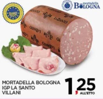 Interspar MORTADELLA BOLOGNA IGP LA SANTO VILLANI offerta