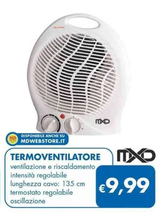 MD Discount TERMOVENTILATORE offerta