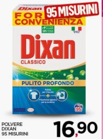 Interspar POLVERE DIXAN 95 MISURINI offerta