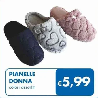 MD Discount PIANELLE DONNA colori assortiti offerta