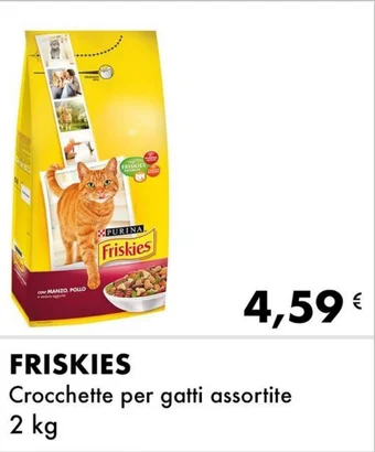 Iper Tosano FRISKIES Crocchette per gatti assortite 2 kg offerta