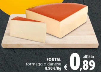 Deco Supermercati FONTAL formaggio danese offerta
