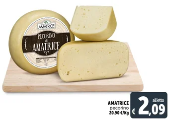 Deco Supermercati AMATRICE pecorino offerta