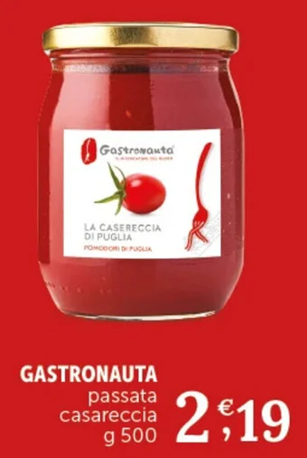 Deco Supermercati GASTRONAUTA passata casareccia g 500 offerta