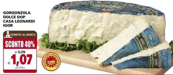 Il Gigante GORGONZOLA DOLCE DOP CASA LEONARDI IGOR offerta