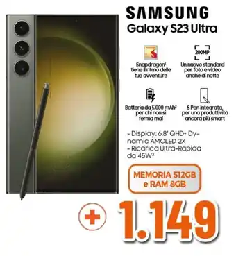Mallardo Expert SAMSUNG Galaxy S23 Ultra offerta