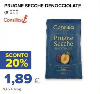 Tigre Consilia PRUGNE SECCHE DENOCCIOLATE gr 200 offerta