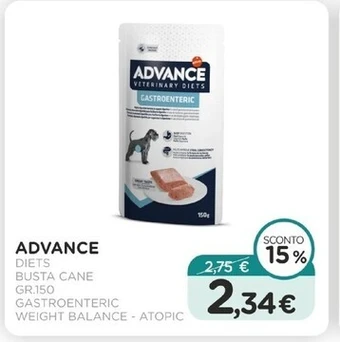 Advance - diets busta cane gr.150 gastroenteric - weight balance - atopic