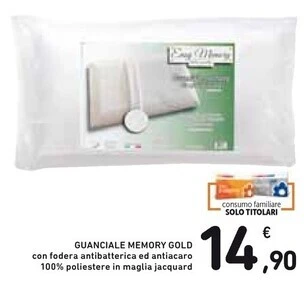 Spazio Conad Guanciale memory gold offerta