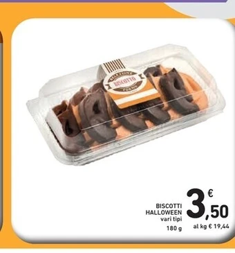 Spazio Conad Biscotti halloween offerta