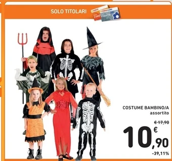 Spazio Conad Costume bambino/a offerta