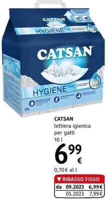 dm drogerie markt Catsan - lettiera igienica per gatti offerta