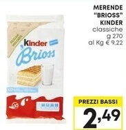 Pam Kinder merende brioss offerta