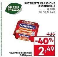 Pam Kraft sottilette classiche le originali offerta