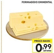 Pam Formaggio emmental offerta