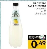 Pam San benedetto bibite zero offerta