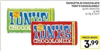 Pam Tony` s chocolonely - tavoletta di cioccolato offerta