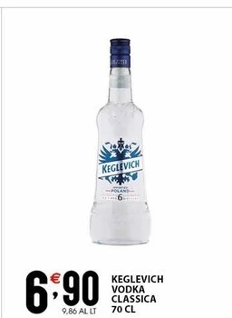 Sisa Keglevich vodka classica offerta