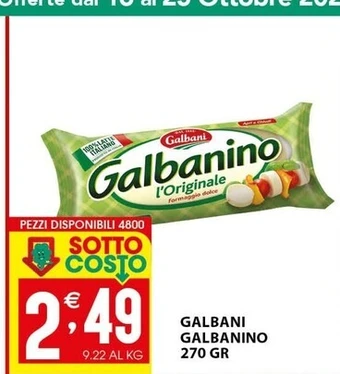 Sisa Galbani galbanino offerta