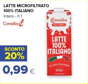 Tigre LATTE MICROFILTRATO 100% ITALIANO intero - It 1 Consilia offerta