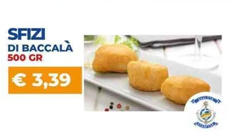 SFIZI DI BACCALÀ 500 GR