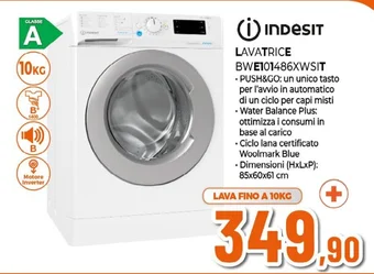 LAVATRICE BWE101486XWSIT