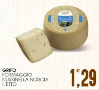 SpesAmica GRIFO FORMAGGIO NURSINELLA NORCIA L'ETTO offerta