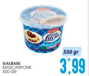 SpesAmica GALBANI MASCARPONE 500 GR offerta
