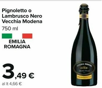 Carrefour Casa Modena Lambrusco offerta