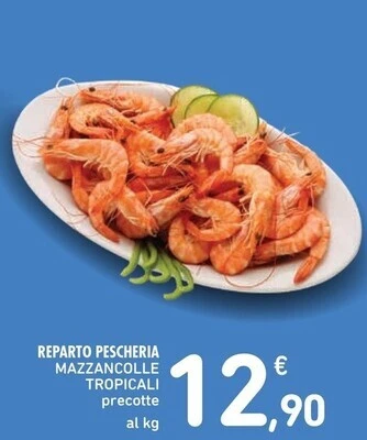 Spazio Conad Mazzancolle tropicali offerta