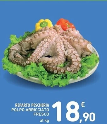 Spazio Conad Polpo arricciato fresco offerta