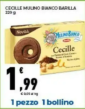 Conad City Mulino Bianco Cecille 220 G(ml) offerta