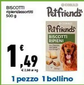 Conad City Conad Biscotti Ripieni/ Assortiti offerta