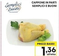 Pam Cappone in parti semplici e buoni offerta