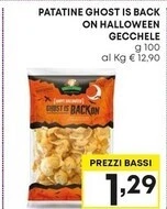 Pam Gecchele patatine ghost is back on halloween offerta