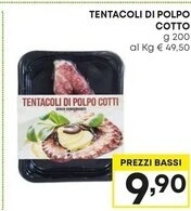 Pam Tentacoli di polpo cotto offerta
