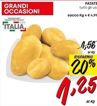 Pam Patate offerta