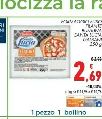 Conad Galbani Formaggio offerta