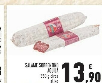 Conad Aquila Salame Sorrentino offerta