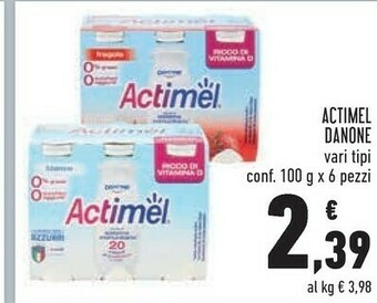 Conad Danone Actimel offerta