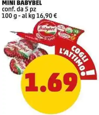 PENNY MINI BABYBEL conf. da 5 pz 100 g offerta