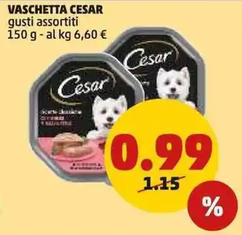 PENNY VASCHETTA CESAR gusti assortiti 150 g offerta