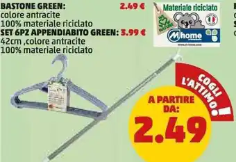 BASTONE GREEN: colore antracite