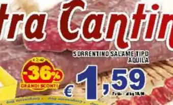 Sacoph SORRENTINO SALAME TIPO AQUILA offerta