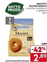 Pam Mulino bianco biscotti offerta